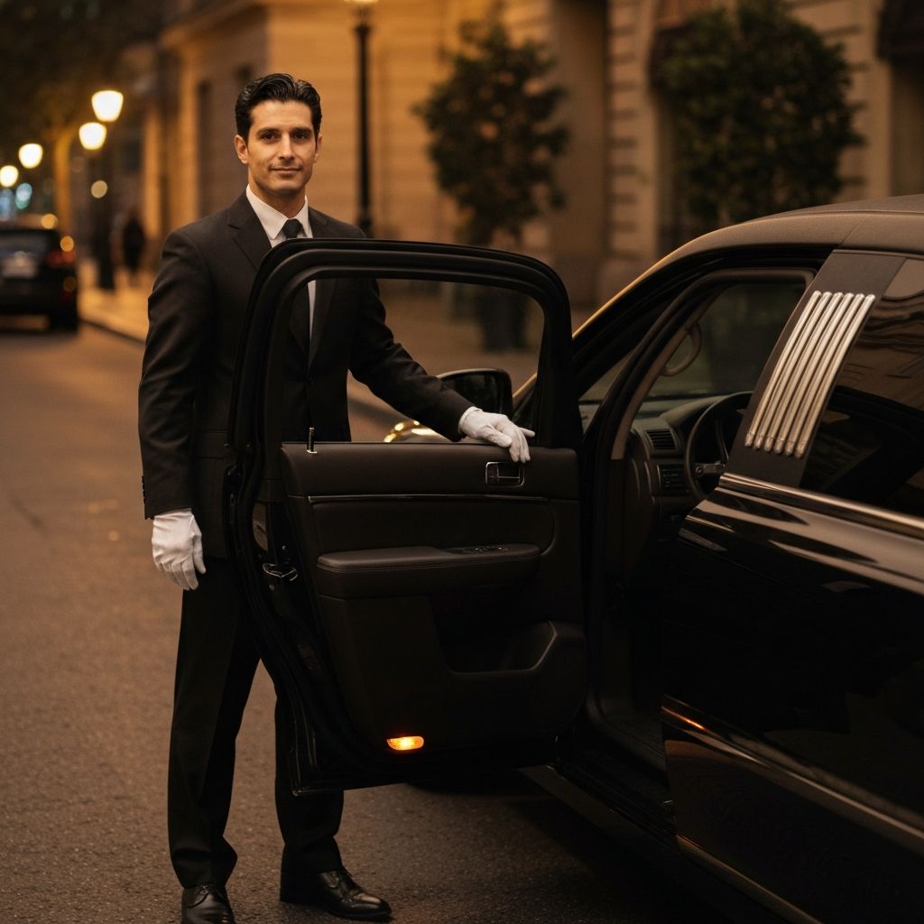 Professional chauffeur
